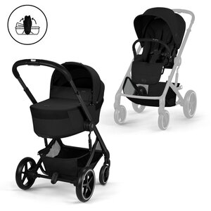 Cybex Balios S BLK + FoldCC B Moon Black - Cybex