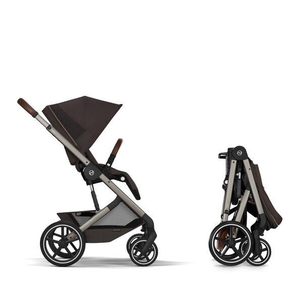 Cybex Balios S Lux 2in1 stroller set Chocolate Brown - Cybex