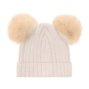 Huttelihutt Hat Knit Alpaca Pompoms - Huttelihutt