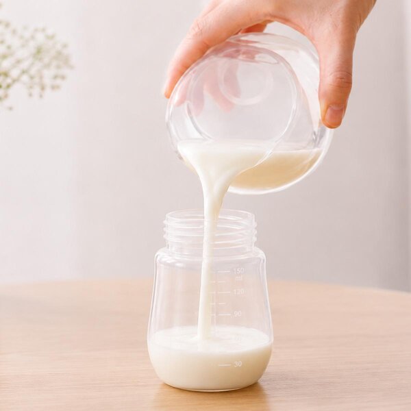BabyOno Silicone breast pump collector - BabyOno