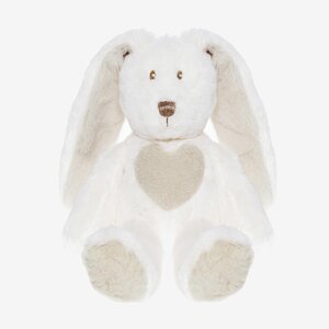 Teddykompaniet 1554-Teddy Cream Bunny, mini 24cm white - Elodie Details